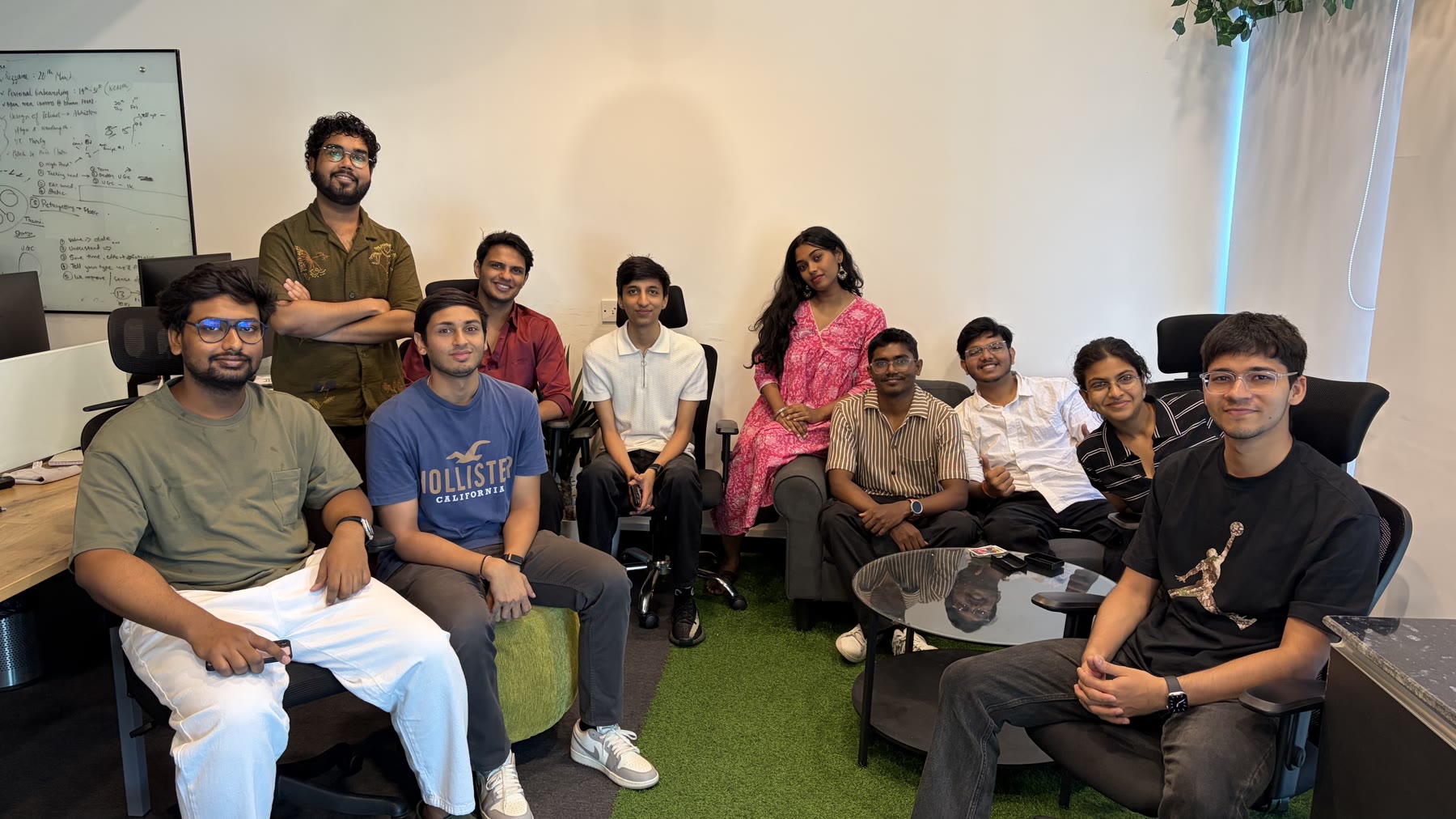The Linkrunner team in the Bangalore office